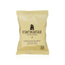 ALFAJORES ALFAJOR RELLENO CON DULCE DE LECHE CUBIERTO CON CHOCOLATE BLANCO - Cont. neto: 6 U - Marca: CACHAFAZ
