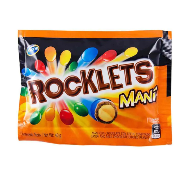 536 - Maní con chocolate - Marca: Rocklets