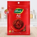 778 - Especias Ají triturado - Cont. neto: 25 gr - Marca: Alicante - numero: 778