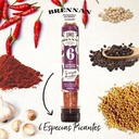 888 - Especias ahumadas 6 especias picantes - Cont. neto: - Marca: Brennan - numero: 888
