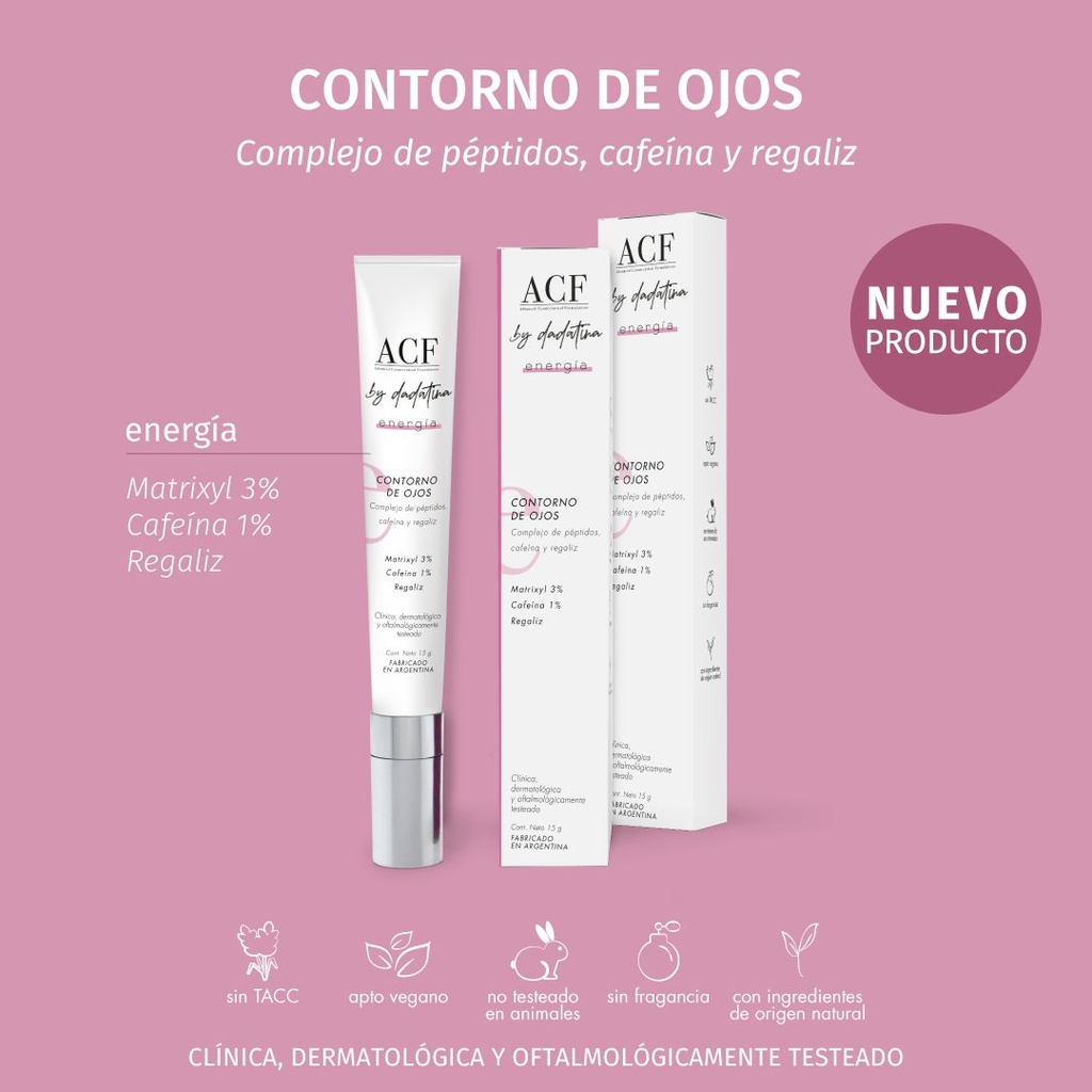 905 - Contorno de ojos Energía - Cont. neto: 15 gr - Marca: ACF By Dadatina - numero: 905