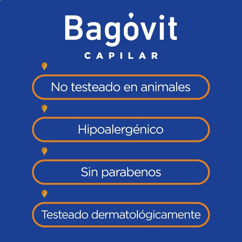 948 - Shampoo Nutrición profunda - Cont. neto: 350 ml - Marca: Bagovit - numero: 948