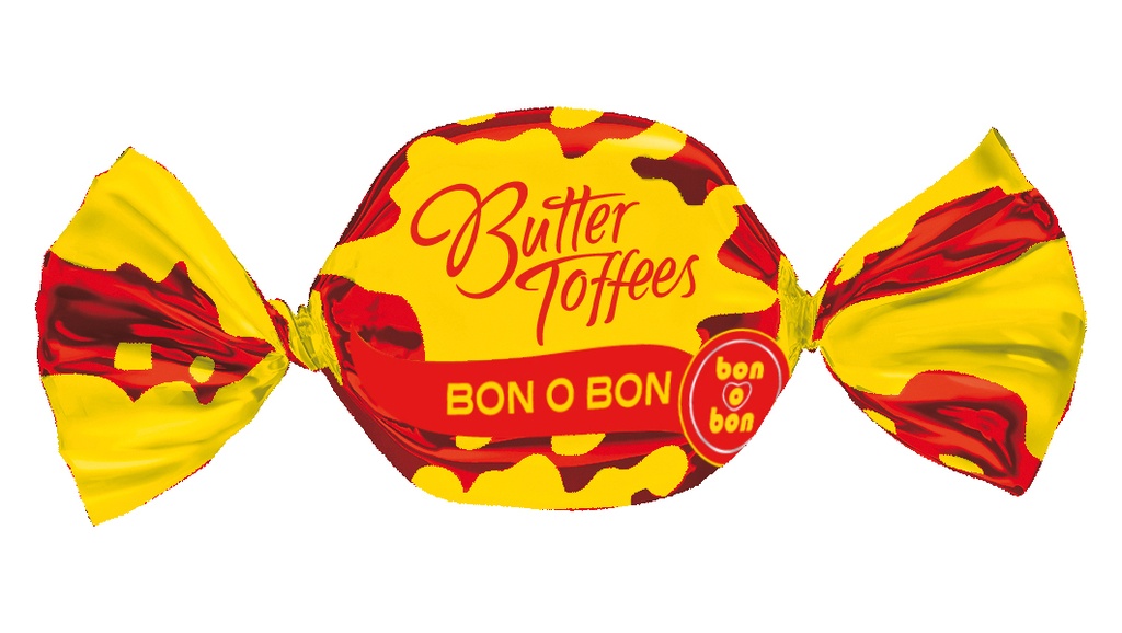 1170 - Caramelos de leche relleno Bon o bon - Cont. neto: 822 gr - Marca: BUTTER TOFFEES - numero: 1170