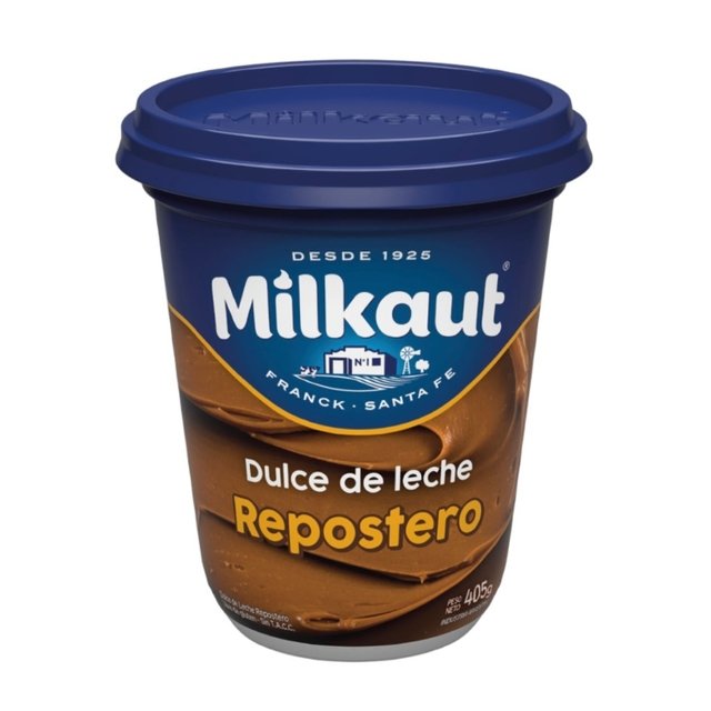 Dulce de leche tipo repostero  - 405 gr / 14,2 Oz. - Marca: MILKAUT