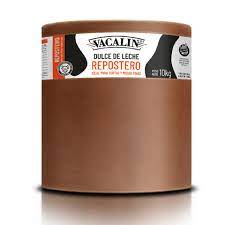 Dulce de leche tipo repostero  - 10 Kg / 22 Lb. - Marca: VACALÍN