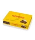 Alfajores con relleno de dulce de leche y cobertura de chocolate o merengue (mixto) - Pack x 12 u. (La foto es a modo ilustrativo, la caja puede variar sin previo aviso) - Marca: HAVANNA