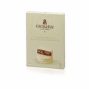 Alfajor relleno con dulce de leche cubierto con chocolate blanco  - 6 u