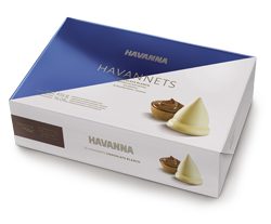 Havannet con cobertura de chocolate blanco  - Pack x 6 u. (La foto es a modo ilustrativo, la caja puede variar sin previo aviso) - Marca: HAVANNA