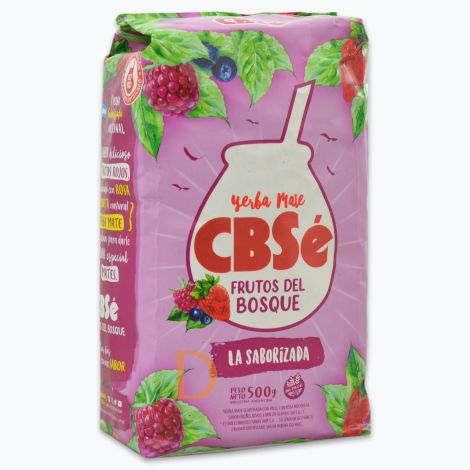 Yerba frutos del bosque  - 500 gr / 17,6 oz. - Marca: CBSÉ