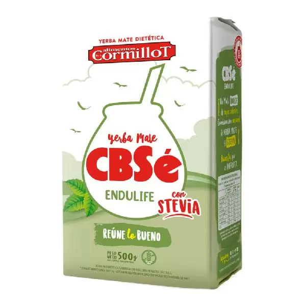 Yerba endulife con stevia  - 500 gr / 17,6 oz. - Marca: CBSÉ