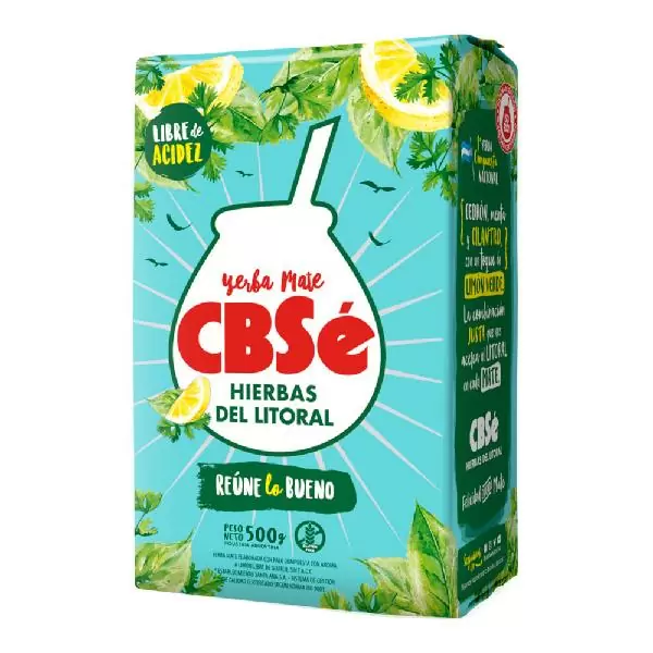 Yerba hierbas del litoral  - 500 gr / 17,6 oz. - Marca: CBSÉ