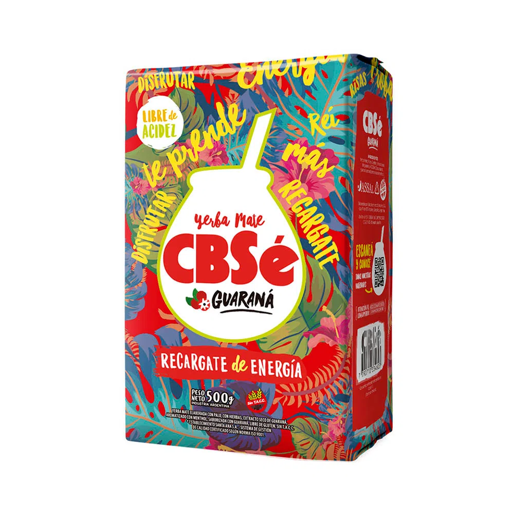 Yerba guarana  - 500 gr / 17,6 oz. - Marca: CBSÉ