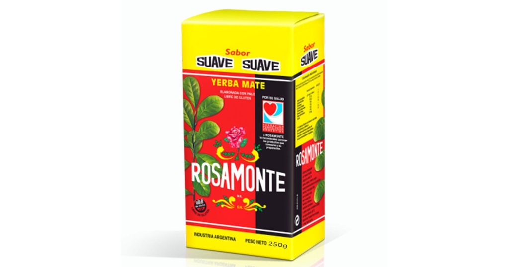 Yerba suave  - 250 gr / 8,8 oz. - Marca: ROSAMONTE