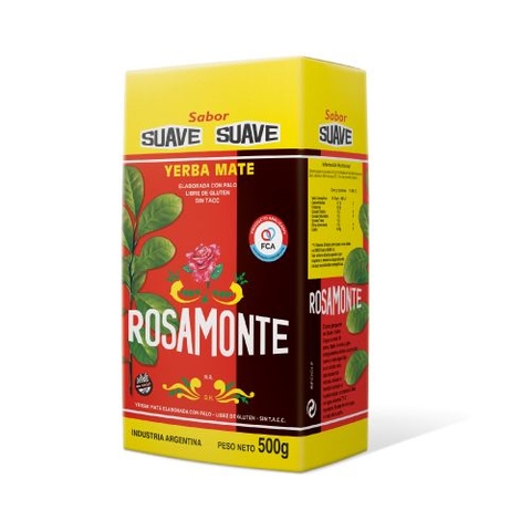Yerba suave  - 500 gr / 17,6 oz. - Marca: ROSAMONTE
