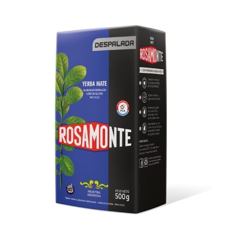Yerba despalada  - 500 gr / 17,6 oz. - Marca: ROSAMONTE