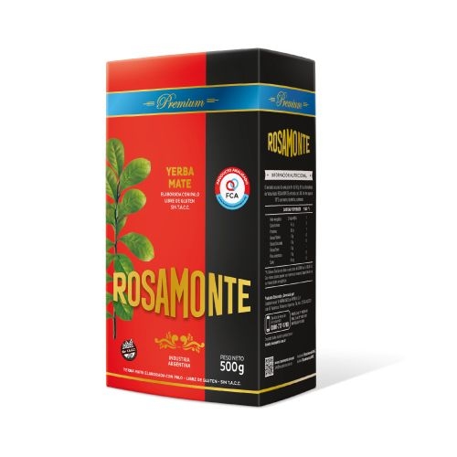 Yerba premiun  - 500 gr / 17,6 oz. - Marca: ROSAMONTE