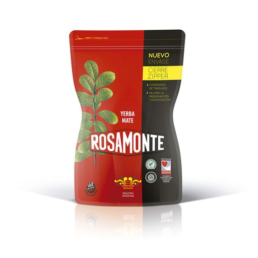Yerba tradicional  - 500 gr / 17,6 oz. - Marca: ROSAMONTE