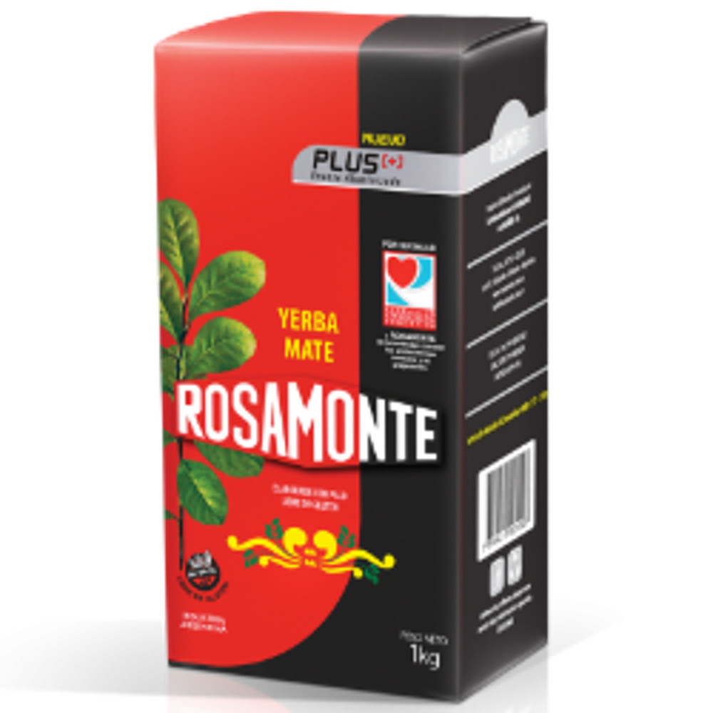 Yerba plus tradicional  - 1000 gr / 35,2 oz. - Marca: ROSAMONTE
