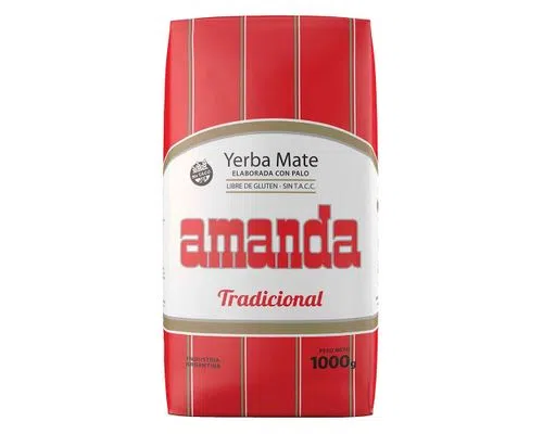 Yerba tadicional  - 1000 gr / 35,2 oz. - Marca: AMANDA