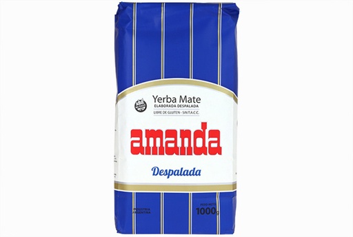 Yerba despalada  - 1000 gr / 35,2 oz. - Marca: AMANDA