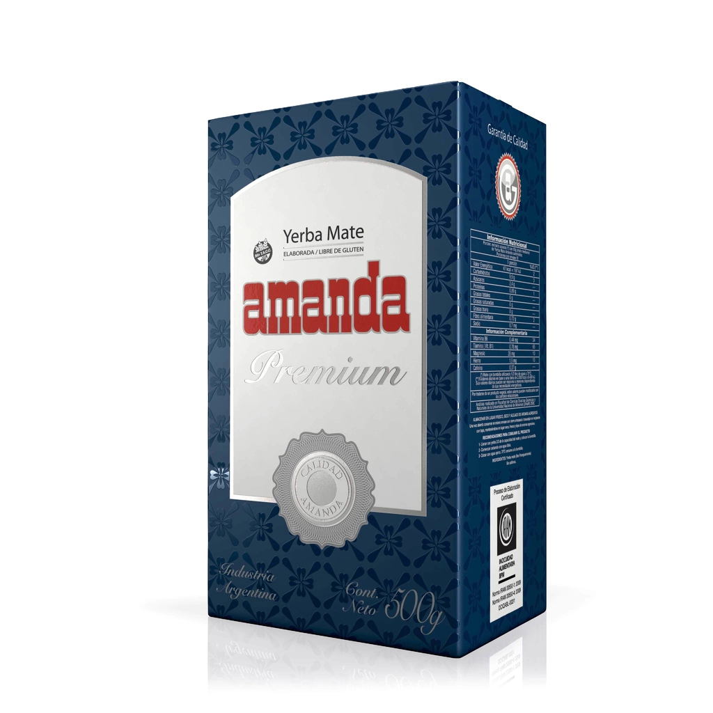 Yerba premiun  - 500 gr / 17,6 oz. - Marca: AMANDA