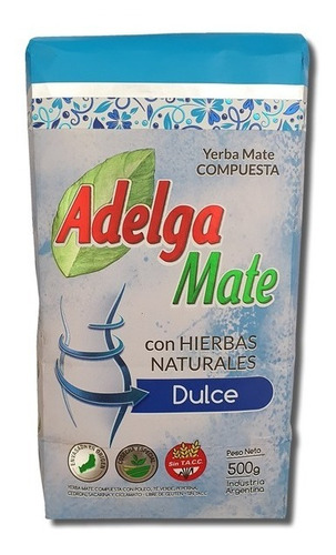 Yerba dulce  - 500 gr / 17,6 oz. - Marca: ADELGAMATE