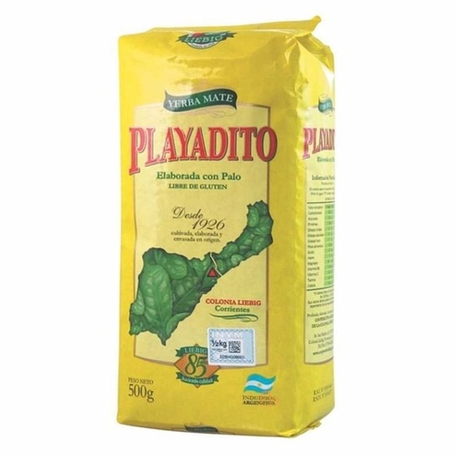 Yerba con palo  - 500 gr / 17,6 oz. - Marca: PLAYADITO