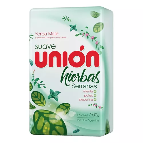 Yerba hierbas serranas - 500 gr / 17,6 oz. - Marca: UNIÓN