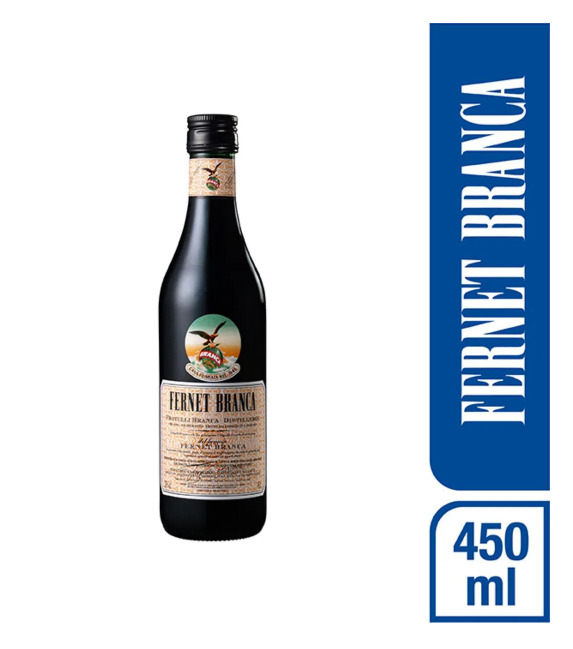 Fernet Branca - 450 ml / 15.2 Fl Oz. - Marca: BRANCA