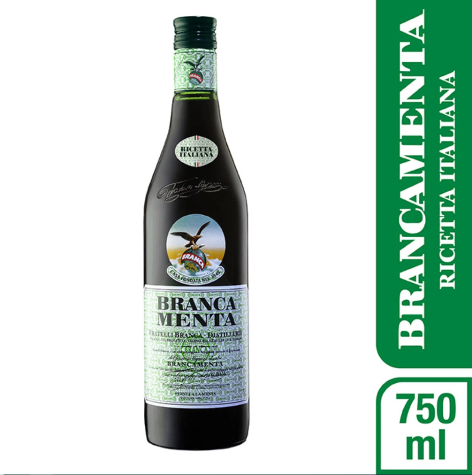 Fernet Menta Branca - 750 ml / 25.3 Fl Oz. - Marca: BRANCA
