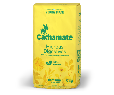 Yerba hierbas digestivas  - 500 gr / 17,6 oz. - Marca: CACHAMATE