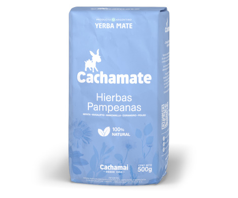 Yerba hierbas pampeanas  - 500 gr / 17,6 oz. - Marca: CACHAMATE
