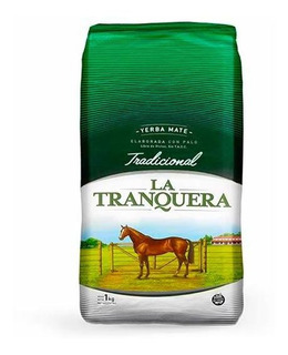 Yerba tradicional  - 1000 gr / 35,2 oz. - Marca: LA TRANQUERA