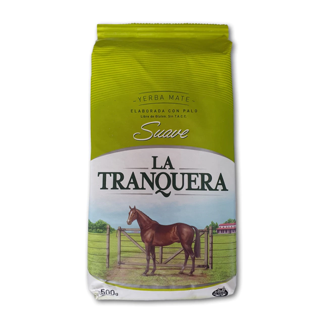 Yerba suave  - 500 gr / 17,6 oz. - Marca: LA TRANQUERA