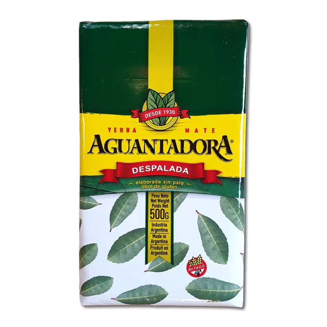 Yerba despalada  - 500 gr / 17,6 oz. - Marca: AGUANTADORA