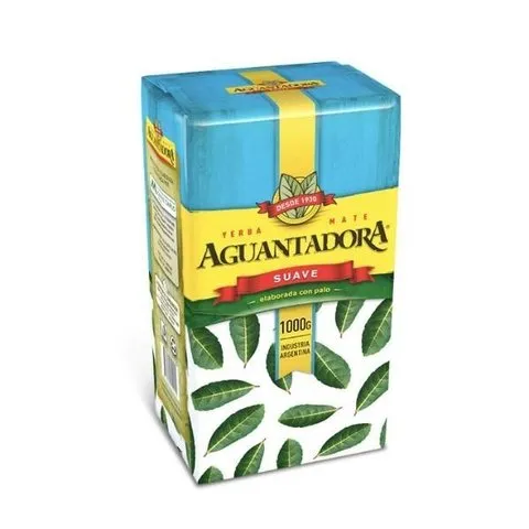 Yerba suave  - 1000 gr / 35,2 oz. - Marca: AGUANTADORA