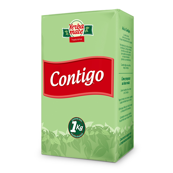 Yerba tradicional  - 1000 gr / 35,2 oz. - Marca: CONTIGO