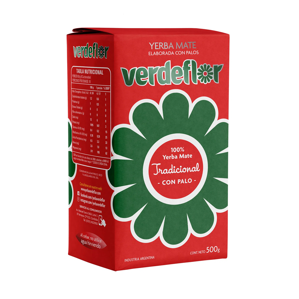 Yerba tradicional  - 500 gr / 17,6 oz. - Marca: VERDEFLOR