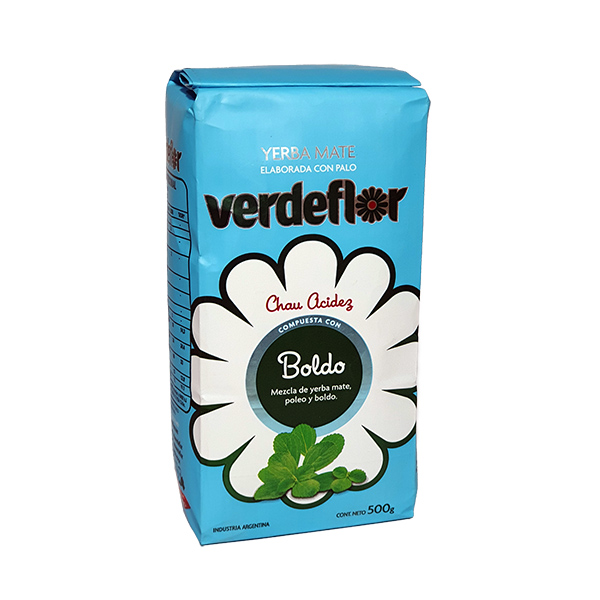 Yerba boldo  - 500 gr / 17,6 oz. - Marca: VERDEFLOR