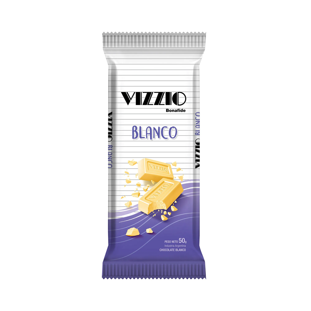 Chocolate Blanco - 50 g / 1,7 Oz. - Marca: BONAFIDE