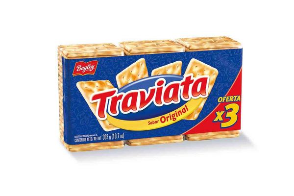 Galletitas Sabor original - 303 grs / 10,5 Oz. - Marca: Traviata