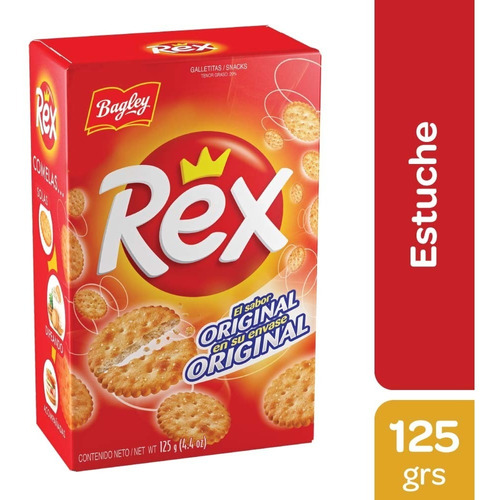 Rex - 125 gr / 4,4 Oz. - Marca: Rex