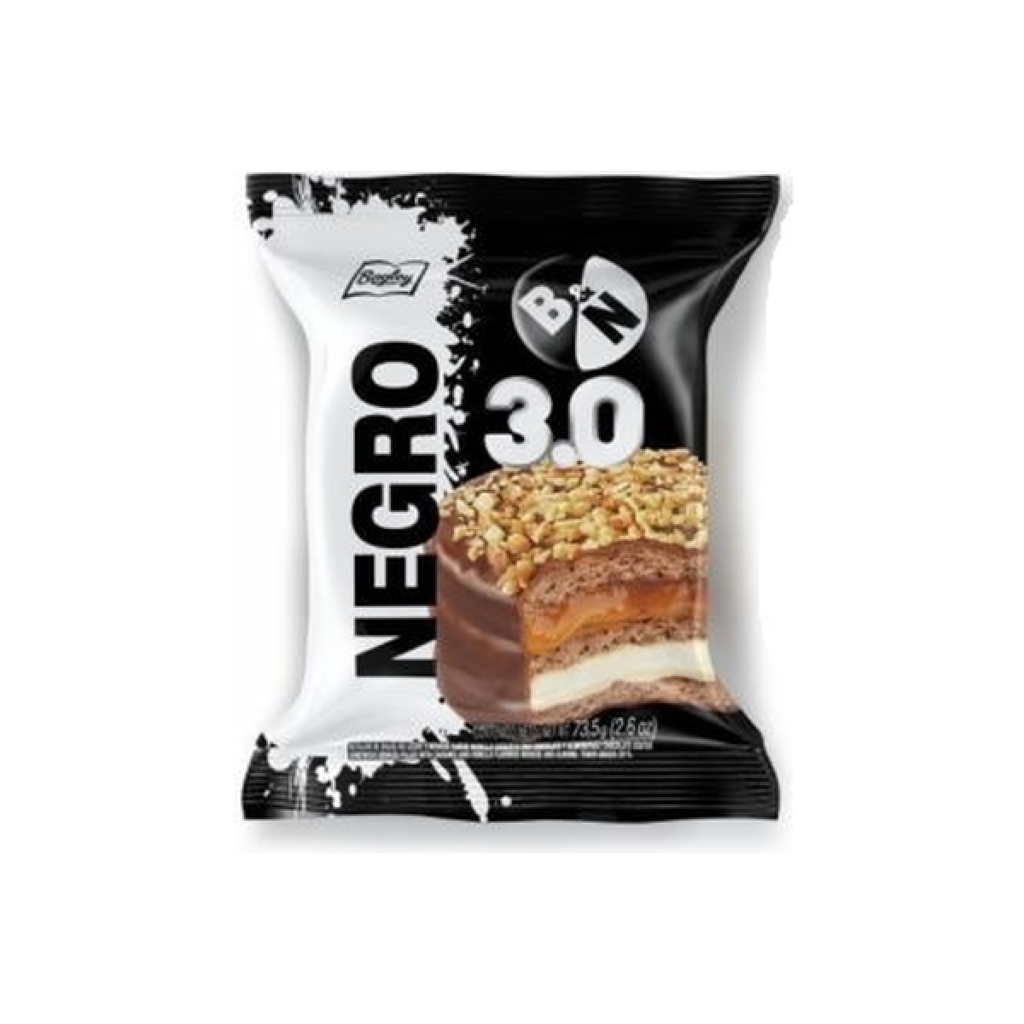 Alfajor negro 3,0  - 73 gr / 2,57 oz. - Marca: B&N