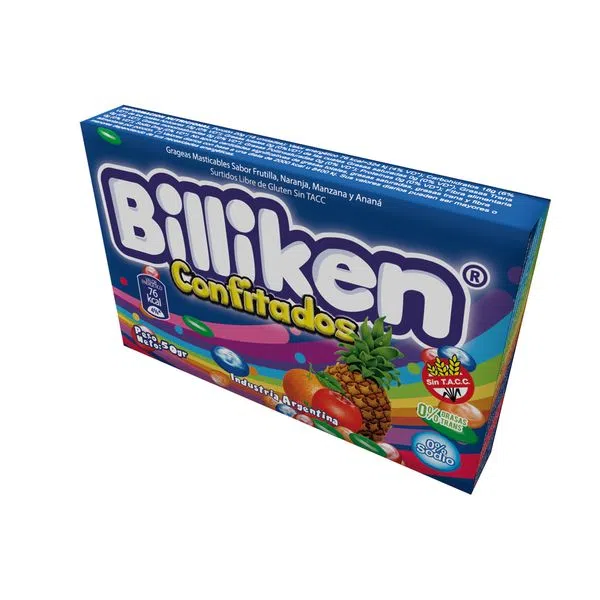 Confites Frutal - 50 gr / 1,7 Oz. - Marca: Billiken