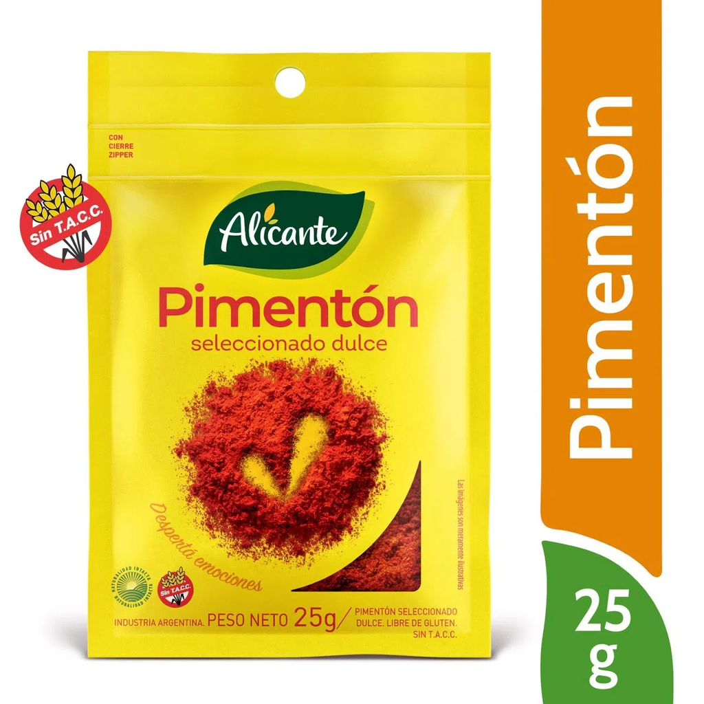 Pimentón - 25 gr / 0,8 Oz. - Marca: ALICANTE