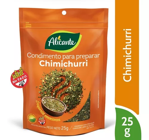 Chimichurri para preparar - 25 gr / 0,8 Oz. - Marca: ALICANTE