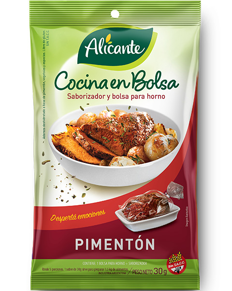 Cocina en bolsa para carne al pimentón - 30 gr / 1,05 oz. - Marca: ALICANTE