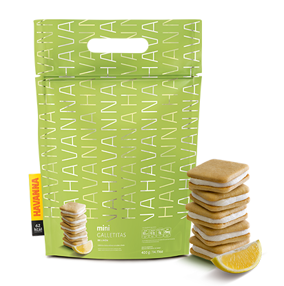 Línea mini galletitas de limón - Marca: HAVANNA
