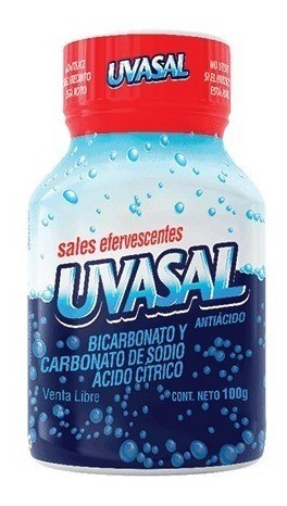 Sales efervescentes Clásico - 100 gr / 3,5 Oz. - Marca: Uvasal