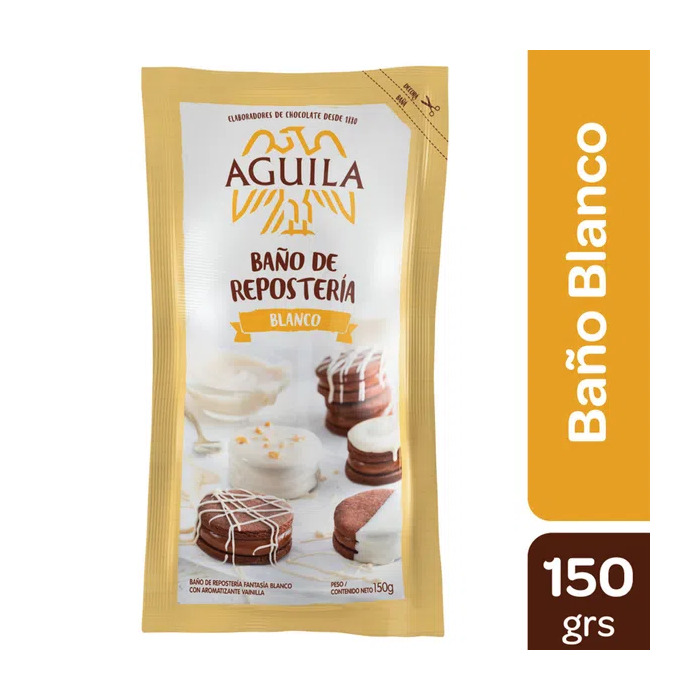 Baño de chocolate Blanco - 150 gr / 5,2 Oz.